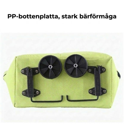 Hopfällbar shoppingvagn