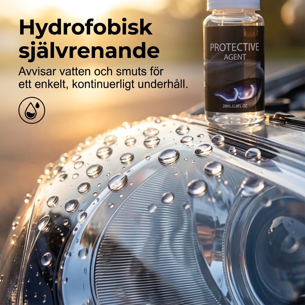 💡 Professionellt Renoveringskit för Strålkastare | Tar Bort Gulnad & Återställer Klarhet ✨