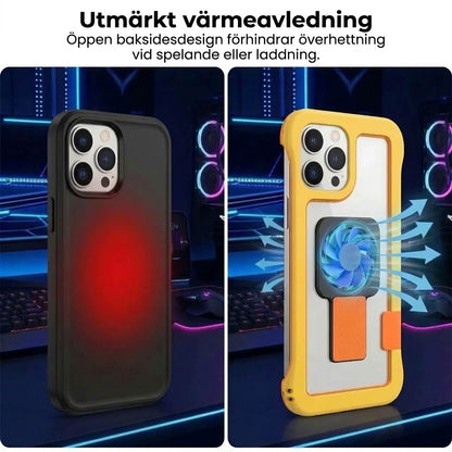 Bumper iPhone-skal med värmeavledning