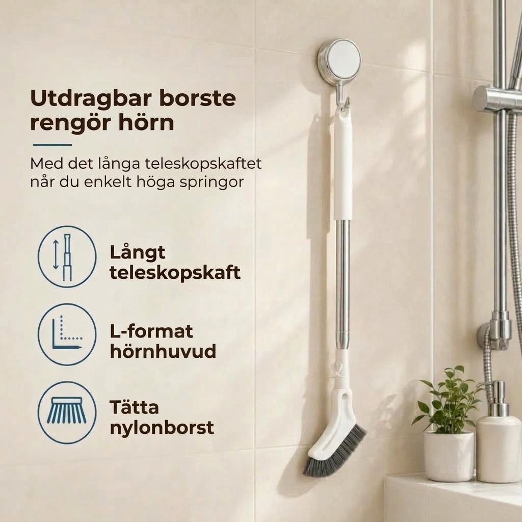 Utdragbar fogborste