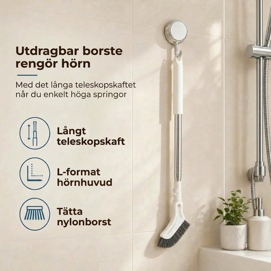 Utdragbar fogborste
