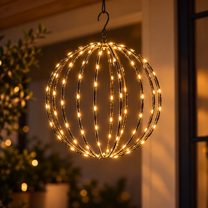 GlowBall | Batteridriven LED-Ljusglob | För Inomhus- & Utomhusbruk