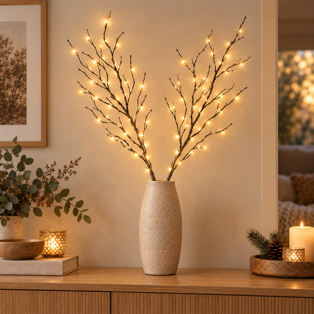 LumiBranch – Batteridrivna LED-kvistar i 2-pack eller 4-pack