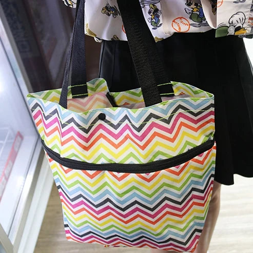 Hopfällbar shoppingvagn