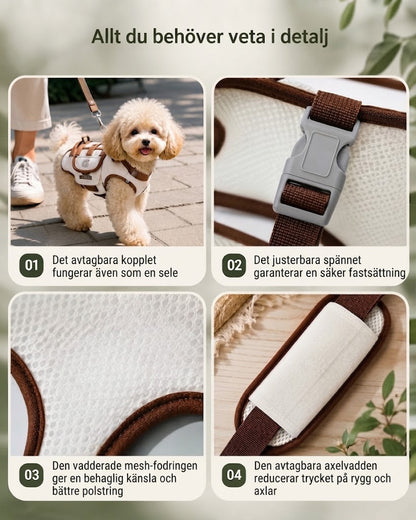 PawTrail Companion Carrier – Mjuk husdjursväska