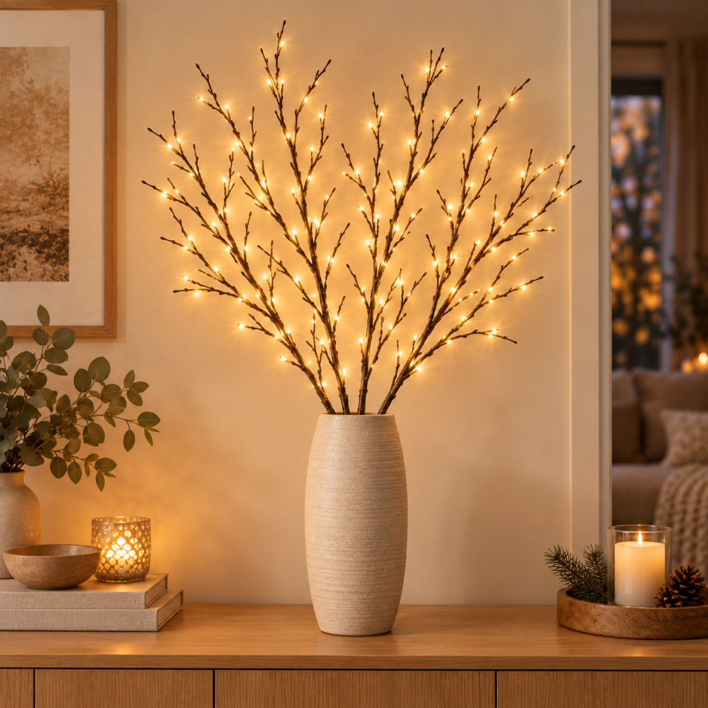 LumiBranch – Batteridrivna LED-kvistar i 2-pack eller 4-pack