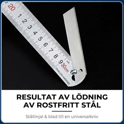 Kraftfullt lödflussmedel för rostfritt stål och aluminium