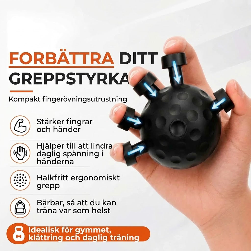 Fingergreppsträningsboll