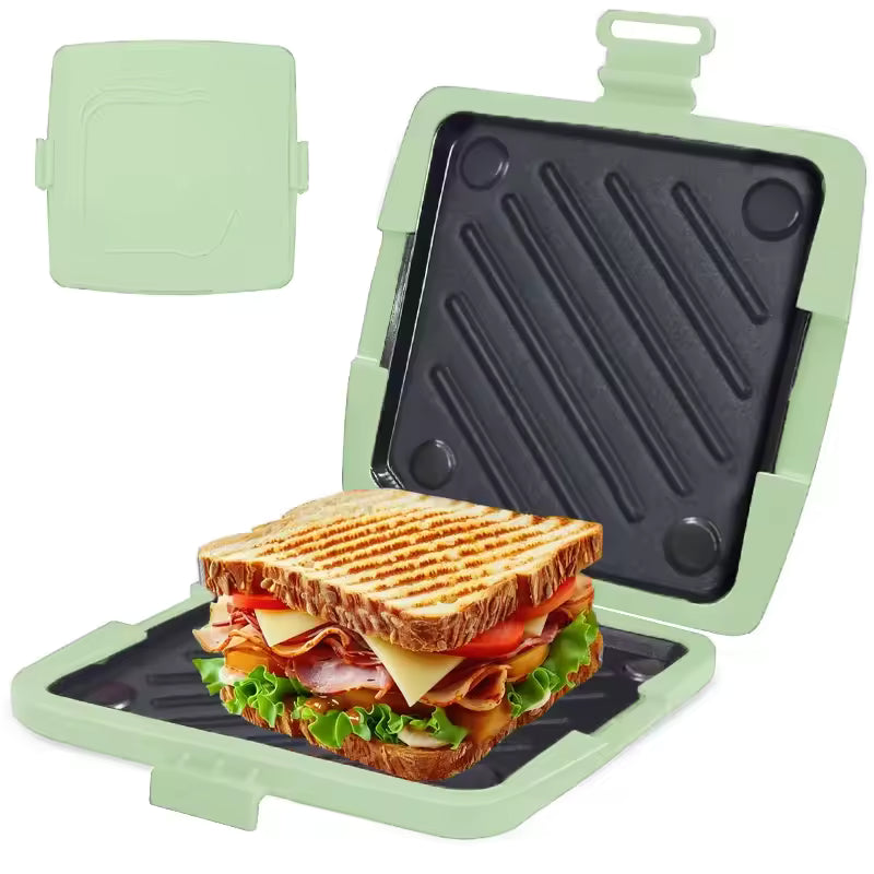 3-i-1 Mikrovågsgrill med Non-stick Beläggning