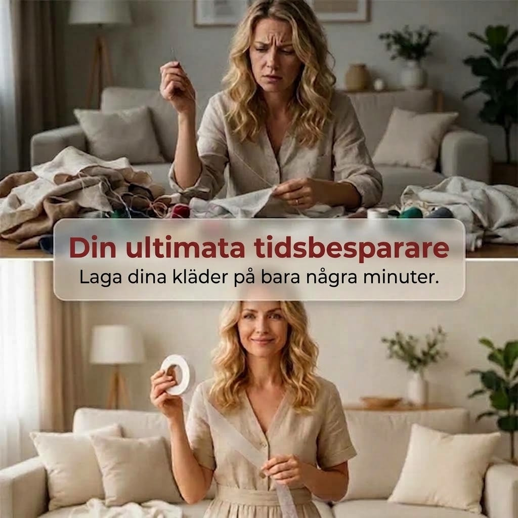 Påstrykbart Fållband för Kläder