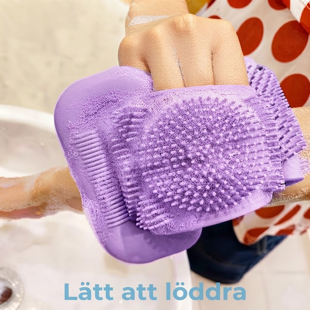 Silikon Ryggskrubbare