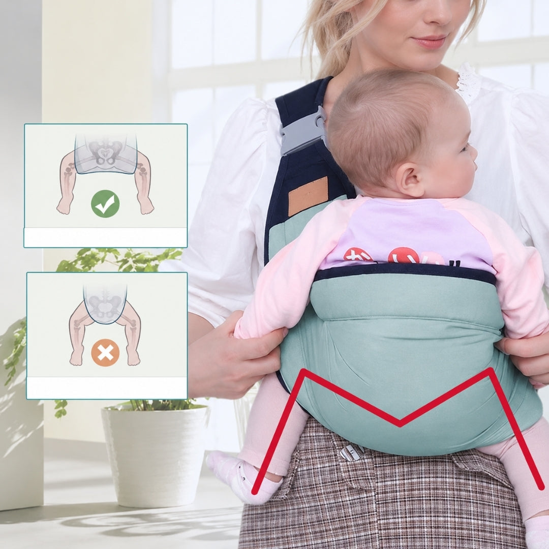 Ergonomisk babybärsele med höftstöd