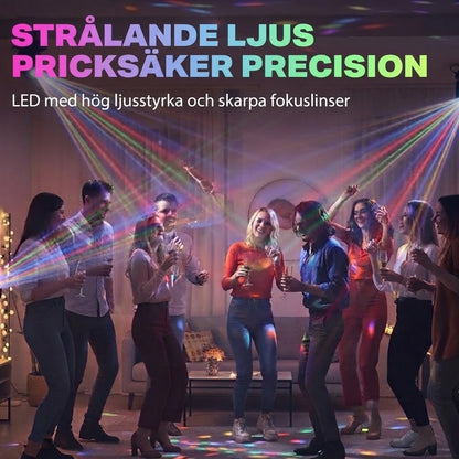 ⏰ Flerstrålig LED-Stämningsbelysning | Mysbelysning
