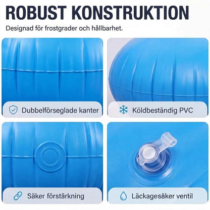 ❄️ Vinterkudde för Pool | Minskar Istryck & Förhindrar Vattenansamling ✨