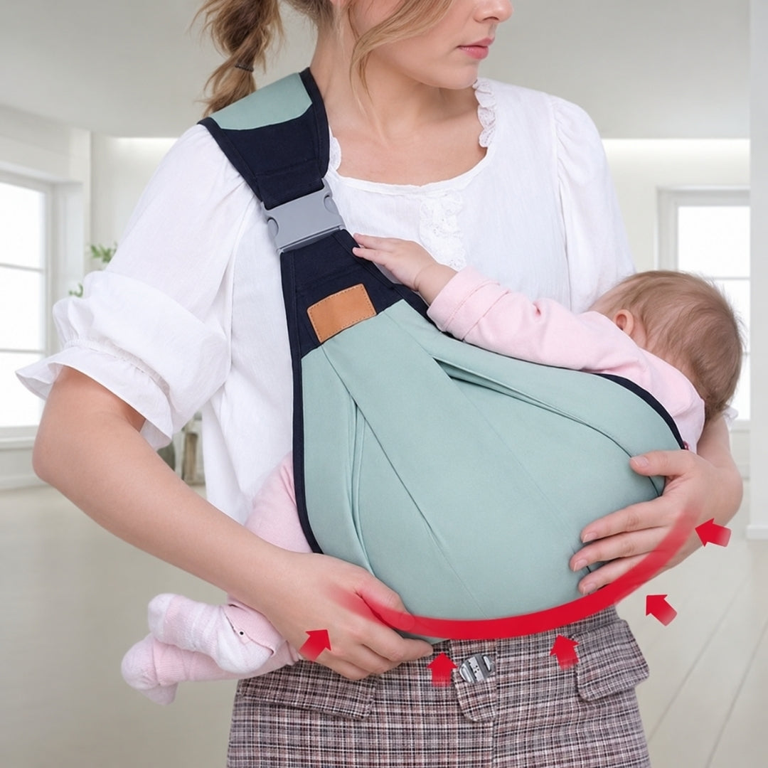 Ergonomisk babybärsele med höftstöd