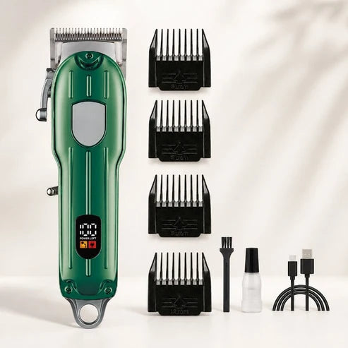 Professionell hårtrimmer i kolstål