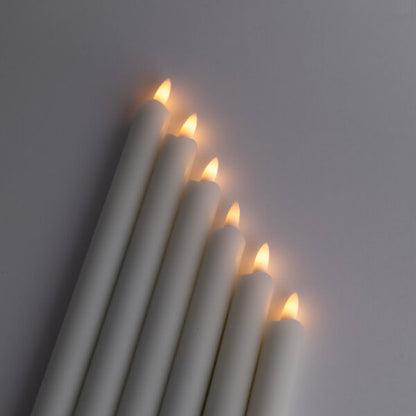 Uppladdningsbara LED-vaxljus | 6-pack