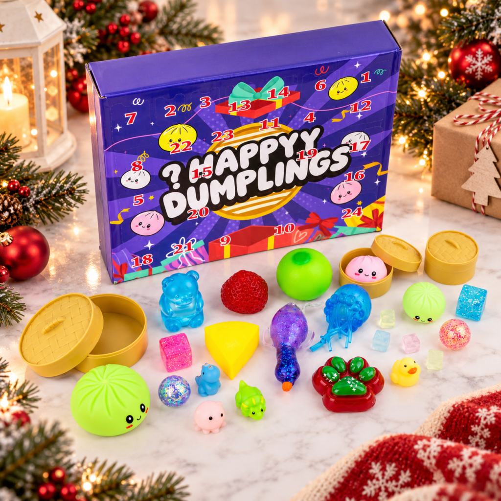 🎄 Årets Stora Squishy Adventskalender 2026 ✨