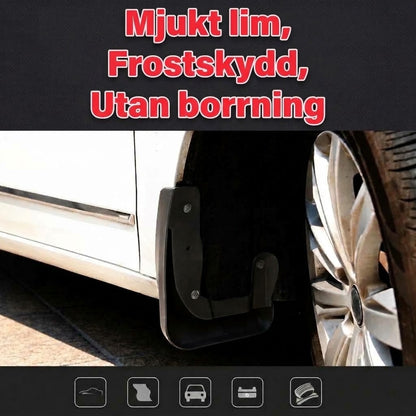 Stänkskydd med billogo – 4 st