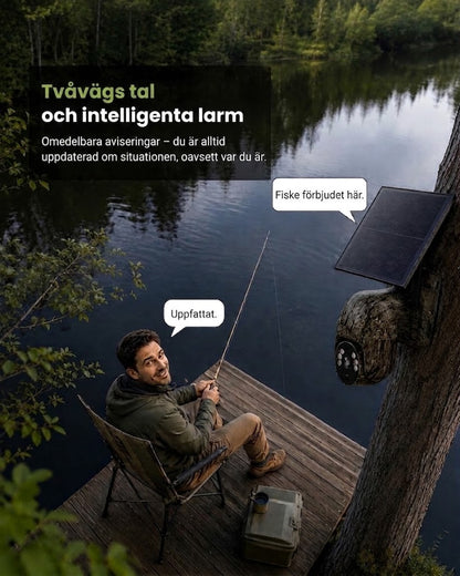 SolarWatch 360 Camo - Soldriven trådlös övervakningskamera