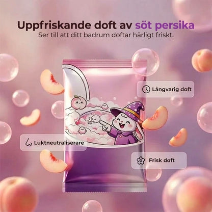 Skummande toalettrengöringspulver