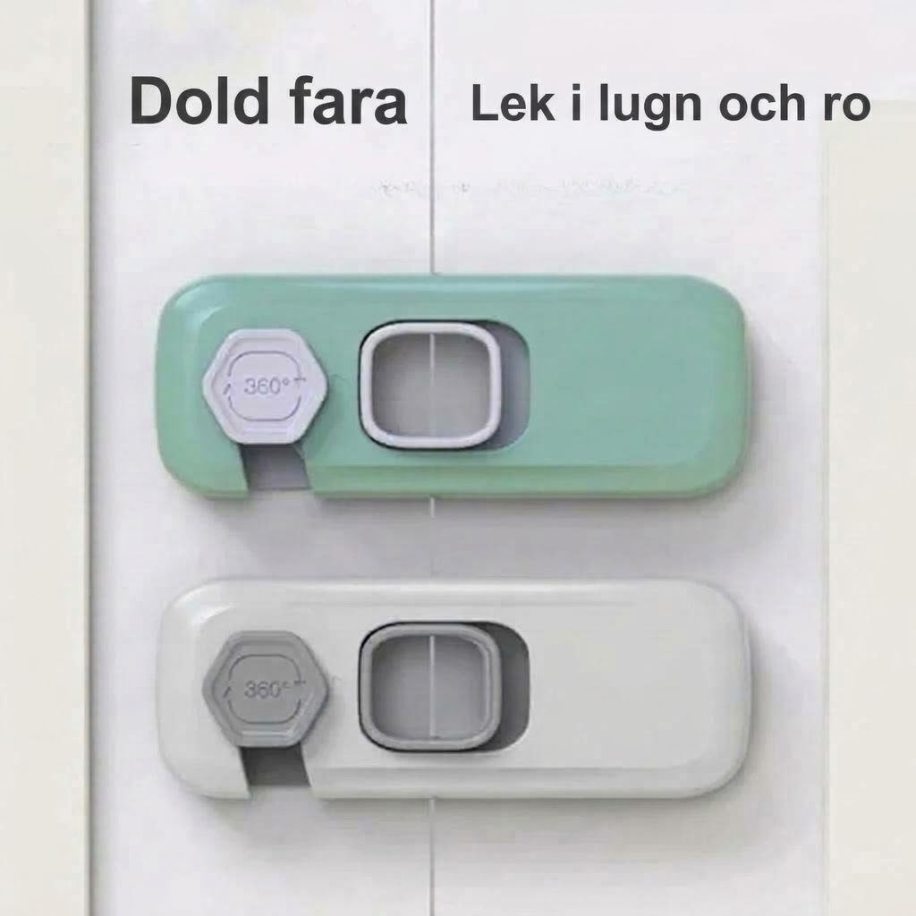 Barnsäkert skåplås - 2 st.