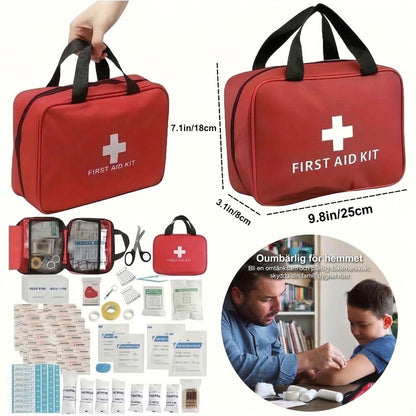 Essentiellt nödpaket för första hjälpen