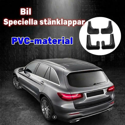 Stänkskydd med billogo – 4 st