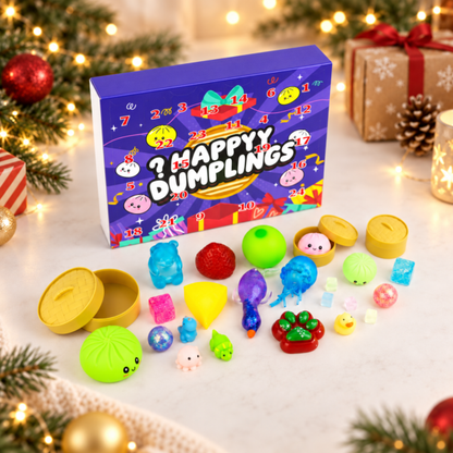 🎄 Årets Stora Squishy Adventskalender 2026 ✨