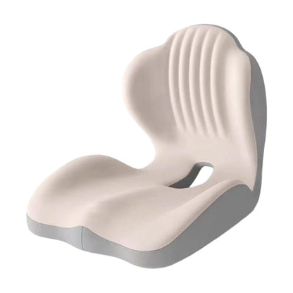 Ergonomisk sittdyna med ryggstöd i memory foam