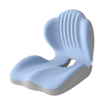 Ergonomisk sittdyna med ryggstöd i memory foam