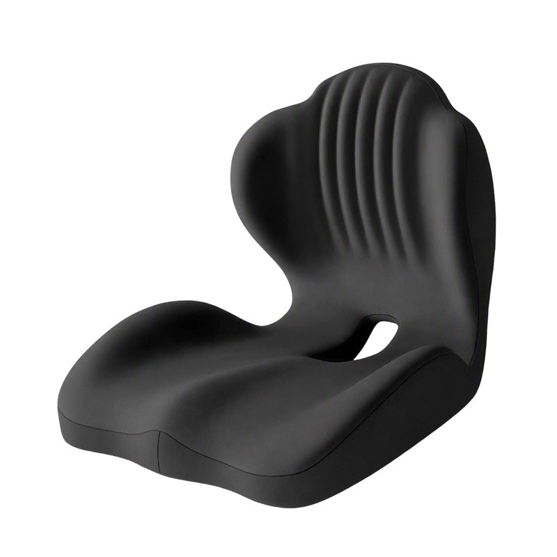 Ergonomisk sittdyna med ryggstöd i memory foam