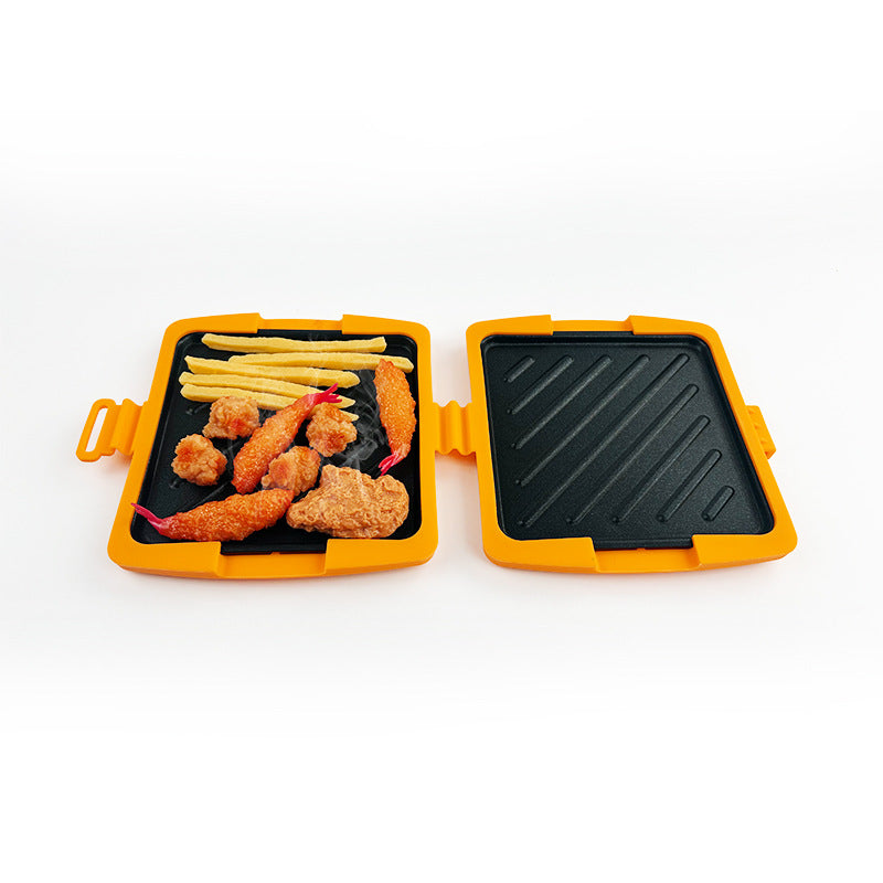 3-i-1 Mikrovågsgrill med Non-stick Beläggning