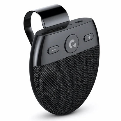 Bluetooth handsfree SP11 för solskydd, automatisk påslagning via vibration, stöd för A2DP och röstmeddelande om inkommande nummer