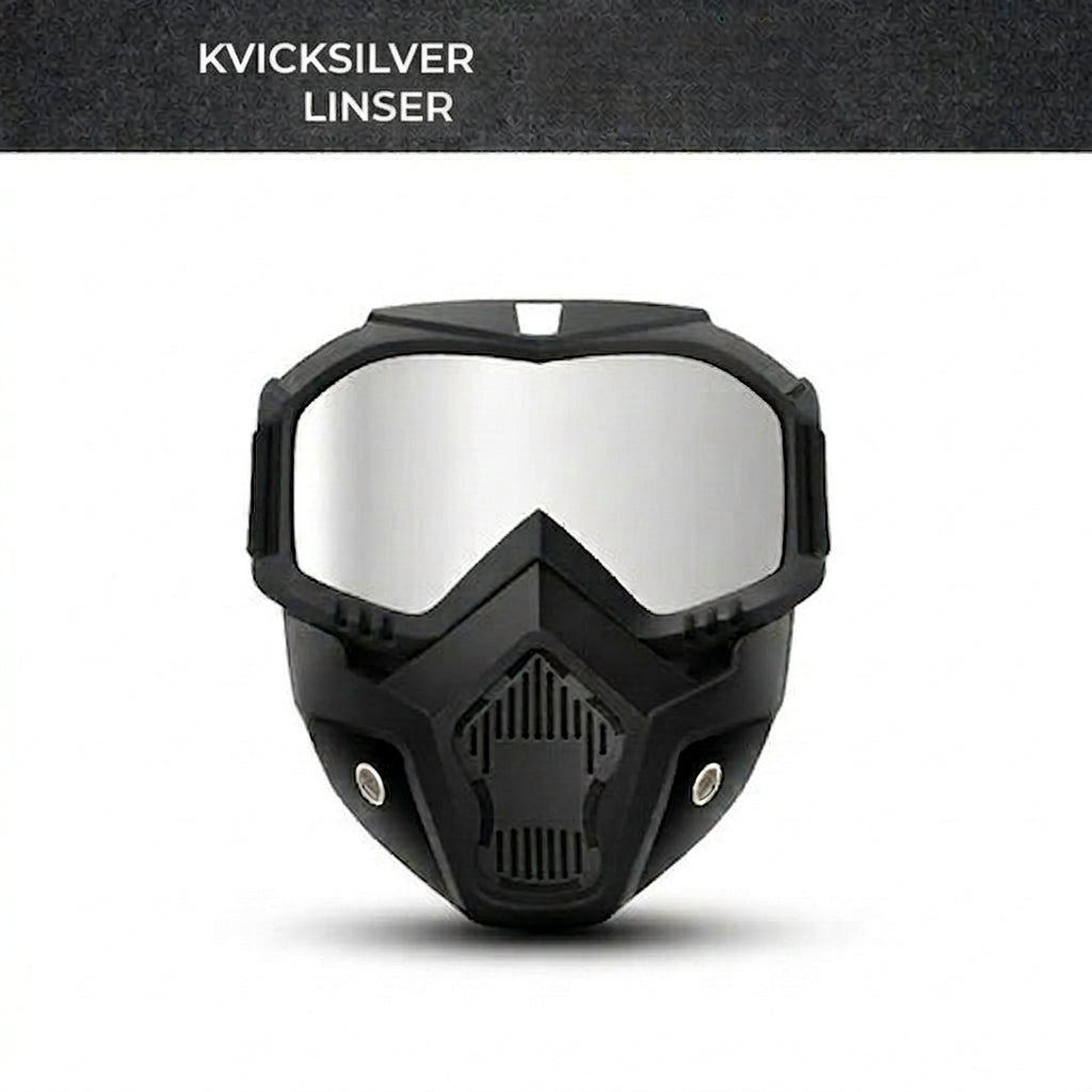 Reptålig sportmask