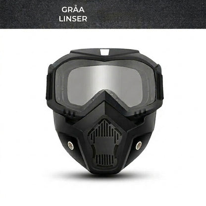 Reptålig sportmask