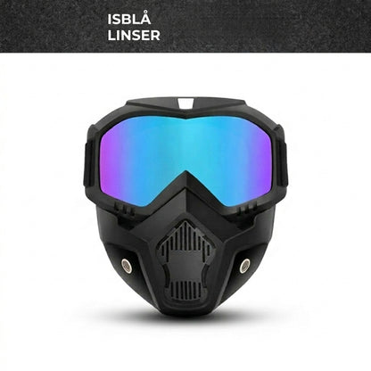 Reptålig sportmask
